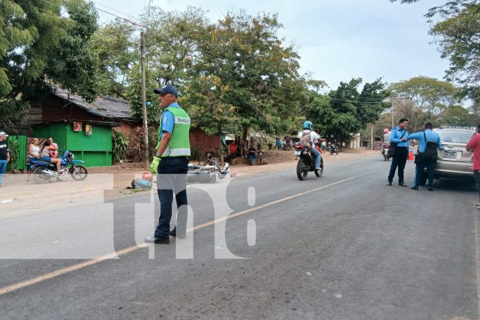 3 Foto: Fatal choque en Rivas deja un muerto y cuantiosos daños materiales / TN8