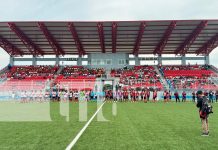 Chinandega estrena joya deportiva: nace el Estadio Vidal Alejandro Alonso Foto: Inauguran estadio en Chinandega/TN8