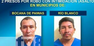 Foto: Policía Nacional captura a delincuentes en Matagalpa/TN8