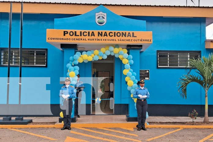 Foto: Inauguran estación policial en San Ramón, Matagalpa, en honor a héroe de la paz/TN8