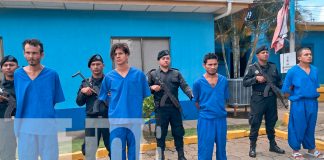 Foto: Trabajo policial en Masaya deja como resultado 8 detenidos /TN8