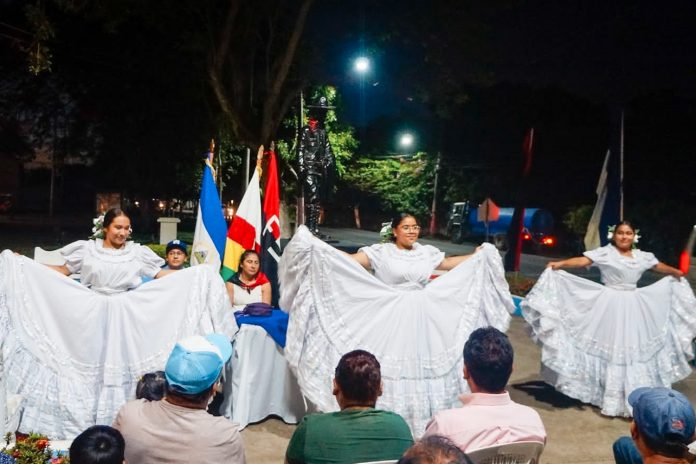 Foto: Alumbrado público en San Marcos, Carazo / Cortesía Foto: Alumbrado público en San Marcos, Carazo / Cortesía