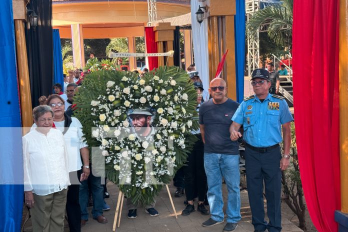 Foto: Homenaje al Héroe Nacional Germán Pomares en Chinandega/TN8 Foto: Homenaje al Héroe Nacional Germán Pomares en Chinandega/TN8