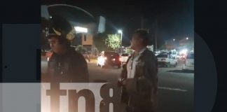 Foto: ¡Pánico en plena gasolinera de Managua! /TN8