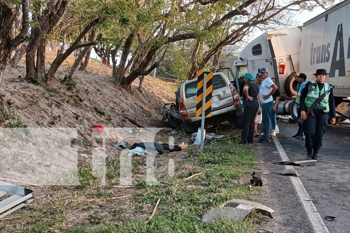 3 Foto: Tragedia en el Día de las Madres: Brutal accidente deja dos fallecidos en Rivas / TN8