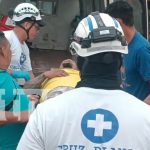 Joven sufre grave herida al caerle su propia motocicleta en Estelí Foto: Joven queda herido tras accidente en motocicleta en Estelí/TN8