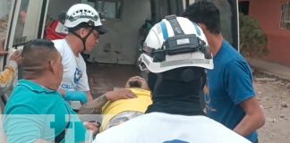 Foto: Joven queda herido tras accidente en motocicleta en Estelí/TN8