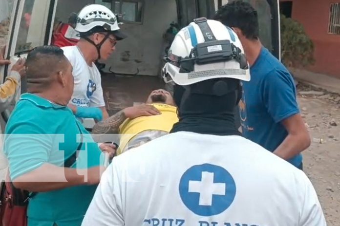 Foto: Joven queda herido tras accidente en motocicleta en Estelí/TN8 Foto: Joven queda herido tras accidente en motocicleta en Estelí/TN8
