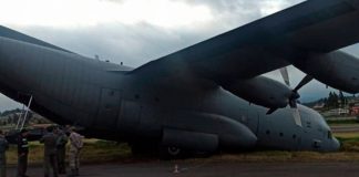 Foto: Accidente de avión militar de Ecuador/Cortesía