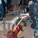 Foto: Fuerte accidente en Bosque de Xiloá/TN8