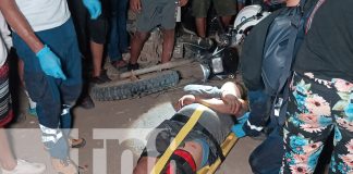 Foto: Fuerte accidente en Bosque de Xiloá/TN8