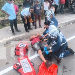 Velocidad y descuido casi le cuestan la vida a joven en la Panamericana