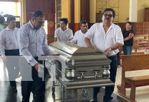 Foto: Juigalpa despide con honor al Maestro Francisco Díaz /TN8