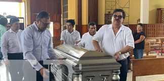 Foto: Juigalpa despide con honor al Maestro Francisco Díaz /TN8