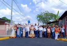 Foto: Inauguran 10 calles en el Distrito IV de Managua /TN8