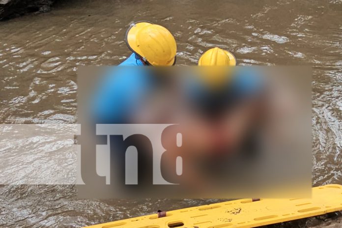 Foto: Recuperan cuerpo en Nueva Segovia/TN8
