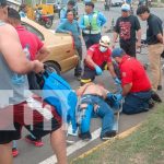 Foto: Aparatoso accidente en Managua/TN8