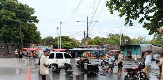 Foto: Ciclista borracho impacta y termina hospitalizado en Managua/TN8