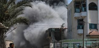 Foto: Bombardeo a escuela en Gaza deja al menos 30 muertos /Cortesía