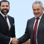 Shoigú destaca a Nicaragua como “aliado confiable” de Rusia en América Latina Foto: Laureano Ortega Murillo, asesor presidencial de Nicaragua, y Serguéi Shoigú, secretario del Consejo de Seguridad en Rusia