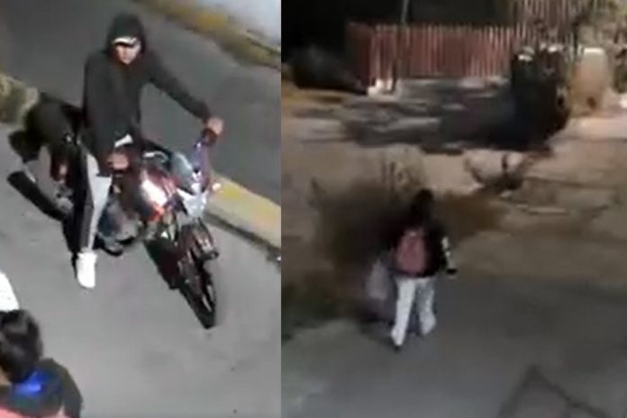 Foto: Mujer logró frustrar un intento de asalto /Cortesía