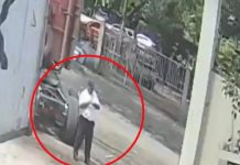 VIDEO: Hombre distraído con el celular es arrollado por un cabezal en Colombia Foto: Arrollado por un cabezal en Colombia /Cortesía