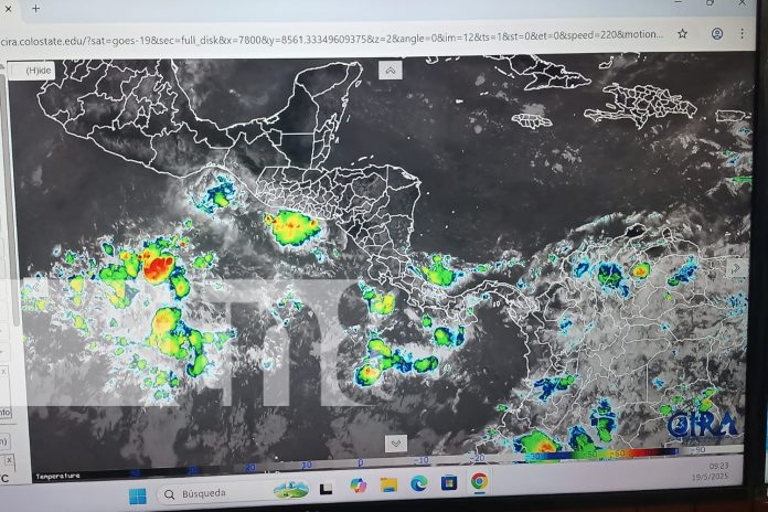 Foto: INETER monitorea la primera onda tropical en el Atlántico /TN8