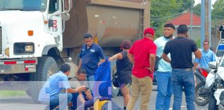 Foto: Muere bajo las llantas de un camión en Chinandega - Chichigalpa /TN8