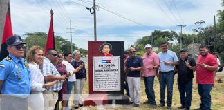 Foto: Rotonda Miguel Ángel Ortez en Chinandega / TN8