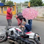 Foto: Fuerte choque cerca del Memorial Sandino, Managua / TN8