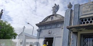Foto: Inspección de cementerios en Managua / TN8