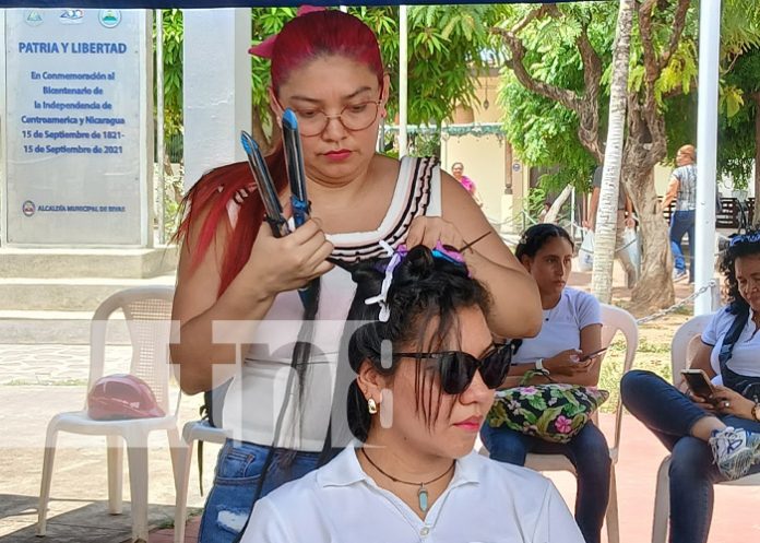 Foto: Embellecimiento para madres de Rivas / TN8