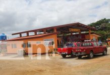 Foto: Protección con nueva estación de bomberos en Masaya, Tipitapa /TN8