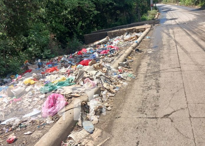 Foto: Vertedero ilegal en Managua / TN8 Foto: Vertedero ilegal en Managua / TN8