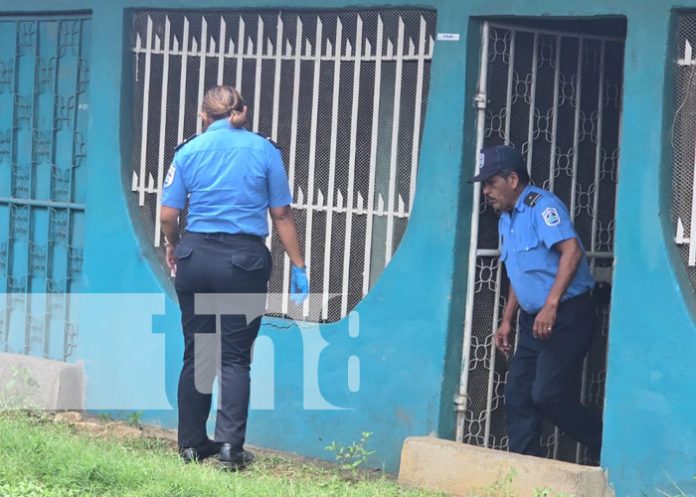 Foto: Investigaciones policiales por hecho sangriento en Tipitapa / TN8 Foto: Investigaciones policiales por hecho sangriento en Tipitapa / TN8