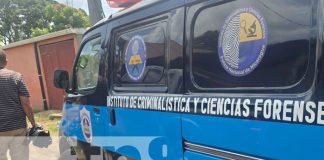 Foto: Investigaciones policiales por hecho sangriento en Tipitapa / TN8