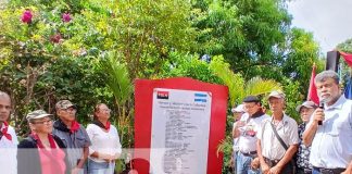 Foto: Homenaje a héroes y mártires en Rivas / TN8