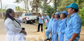 Foto: Brigadistas del MINSA en Managua / TN8