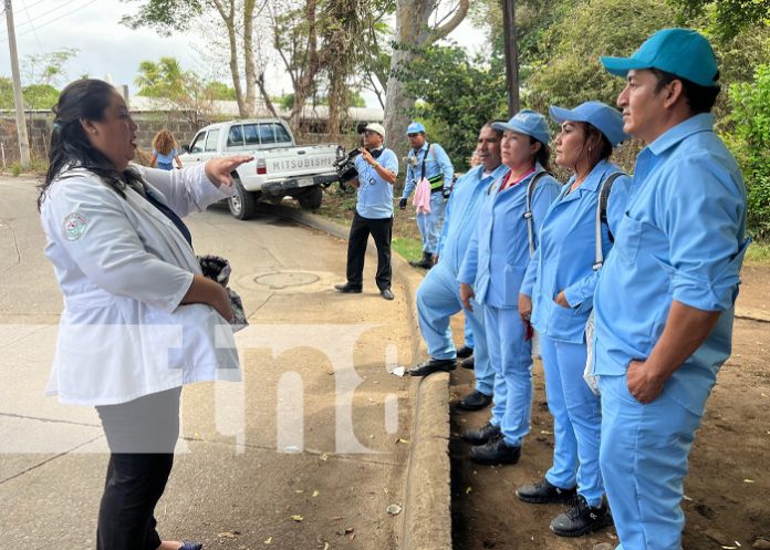 Foto: Brigadistas del MINSA en Managua / TN8 Foto: Brigadistas del MINSA en Managua / TN8