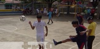 Foto: Fútbol con la Liga de Barrio en Managua / TN8