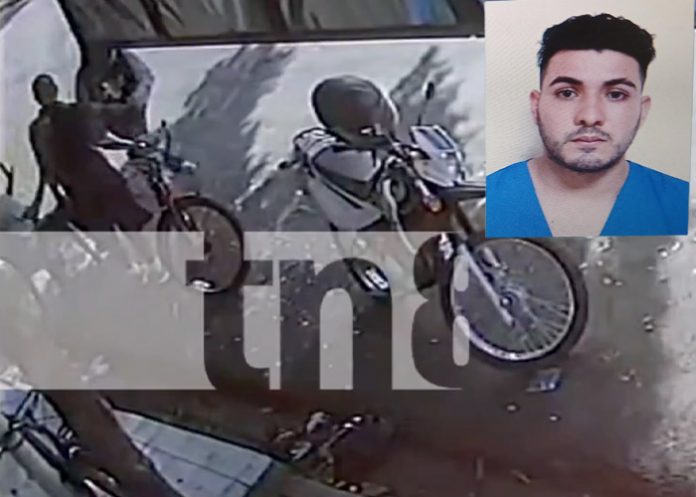 Foto: Captura de sujeto por robo en Ciudad Jardín / TN8 Foto: Captura de sujeto por robo en Ciudad Jardín / TN8