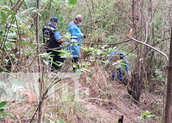 Foto: Hallazgo de cuerpo en zona montosa de Matagalpa / TN8 Foto: Hallazgo de cuerpo en zona montosa de Matagalpa / TN8