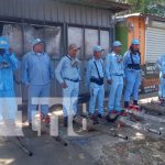 Foto: Fumigación en Miraflores, Distrito II de Managua / TN8