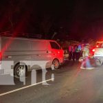 ¿Fue culpa del microbús? Más detalles del mortal accidente en Catarina Foto: Fatal accidente de tránsito en Catarina, Masaya / TN8