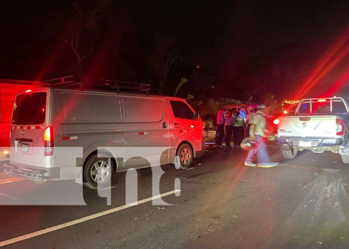 Foto: Fatal accidente de tránsito en Catarina, Masaya / TN8 Foto: Fatal accidente de tránsito en Catarina, Masaya / TN8