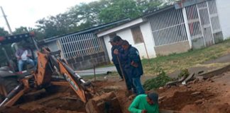 Foto: Obras de saneamiento en San Antonio, Managua / TN8