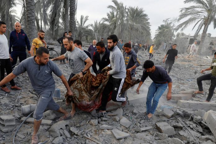 Foto: Israel continúa su campaña de exterminio en Gaza /Cortesía