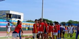 Foto: Atletismo con la niñez de Nicaragua / TN8