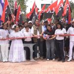 Parque Miguel Ángel Ortez: nuevo espacio urbano al sur de Estelí Foto: Fervor revolucionario con nuevo parque en Estelí / TN8