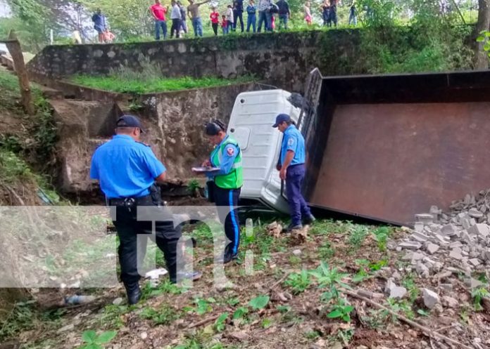 Foto: Fatalidad con camión en San Fernando, Nueva Segovia / TN8